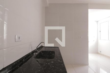 Sala/cozinha
 de apartamento para alugar com 2 quartos, 38m² em Parque Cisper, São Paulo