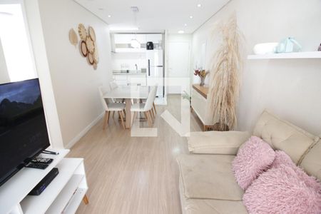 Sala de apartamento à venda com 2 quartos, 49m² em Santa Maria, Osasco