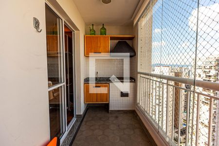 Varanda da Sala de apartamento à venda com 2 quartos, 76m² em Vila Ipojuca, São Paulo