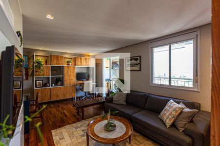 Sala de apartamento à venda com 2 quartos, 76m² em Vila Ipojuca, São Paulo