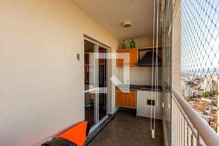 Varanda da Sala de apartamento à venda com 2 quartos, 76m² em Vila Ipojuca, São Paulo