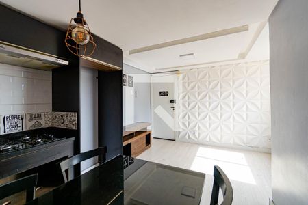 Sala de Jantar de apartamento à venda com 2 quartos, 39m² em Olaria, Canoas