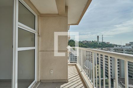 Sala Varanda de apartamento para alugar com 3 quartos, 75m² em São Cristóvão, Rio de Janeiro