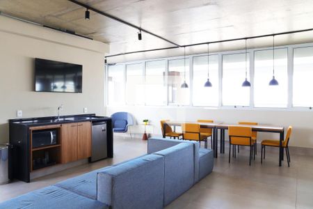 Studio para alugar com 29m², 1 quarto e sem vagaÁrea comum - Salão de festas