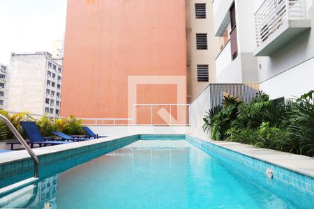 Studio para alugar com 29m², 1 quarto e sem vagaÁrea comum - Piscina