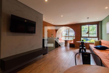 Apartamento à venda com 25m², 1 quarto e sem vaga Apartamento à venda com 25m², 1 quarto e sem vagaEspaço Gourmet