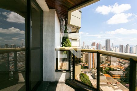 Varanda da Sala 1 de apartamento à venda com 5 quartos, 400m² em Tatuapé, São Paulo
