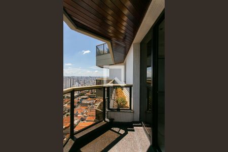 Varanda da Sala 1 de apartamento à venda com 5 quartos, 400m² em Tatuapé, São Paulo