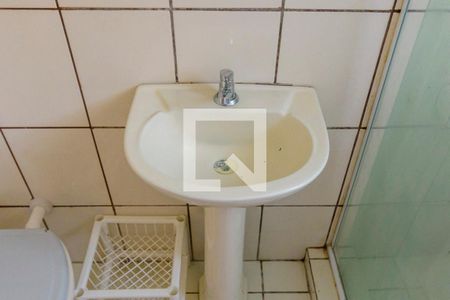 Banheiro da Suíte de apartamento à venda com 1 quarto, 34m² em Centro Histórico, Porto Alegre