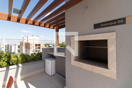 Apartamento à venda com 27m², 1 quarto e 1 vaga Apartamento à venda com 27m², 1 quarto e 1 vagaÁrea comum - Churrasqueira