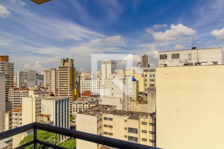 Vista da Sala de apartamento para alugar com 1 quarto, 37m² em Centro Histórico de São Paulo, São Paulo