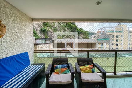 Varanda de apartamento à venda com 3 quartos, 130m² em Botafogo, Rio de Janeiro
