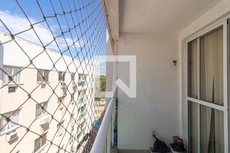 Varanda da Sala de apartamento para alugar com 2 quartos, 54m² em Campo Grande, Rio de Janeiro