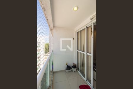 Varanda da Sala de apartamento para alugar com 2 quartos, 54m² em Campo Grande, Rio de Janeiro