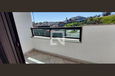 Varanda do Quarto 1 de apartamento para alugar com 3 quartos, 121m² em Vila Pires, Santo André