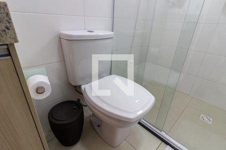 Apartamento para alugar com 100m², 1 quarto e 1 vaga Apartamento para alugar com 100m², 1 quarto e 1 vagaDetalhe do banheiro da suíte
