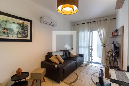 Sala de apartamento para alugar com 1 quarto, 100m² em Ocian, Praia Grande