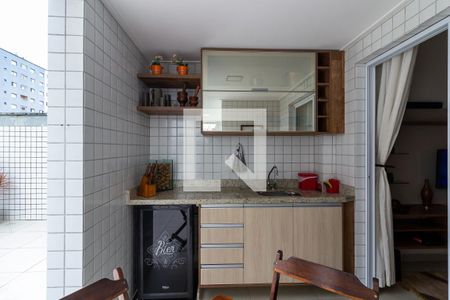 Varanda de apartamento para alugar com 1 quarto, 100m² em Ocian, Praia Grande