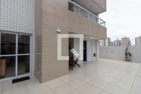 Varanda de apartamento para alugar com 1 quarto, 100m² em Ocian, Praia Grande