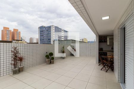 Varanda de apartamento para alugar com 1 quarto, 100m² em Ocian, Praia Grande