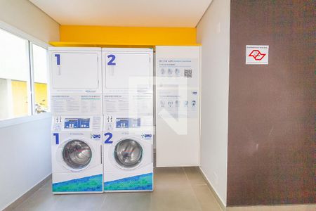 Apartamento para alugar com 28m², 1 quarto e sem vagaLavanderia