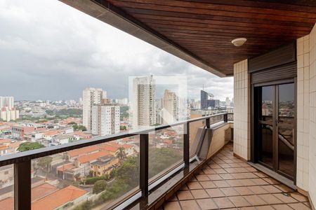 Apartamento para alugar com 490m², 4 quartos e 5 vagasSacada da Suíte 3 e 4