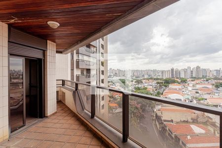 Apartamento para alugar com 490m², 4 quartos e 5 vagasSacada da Suíte 1 e 2