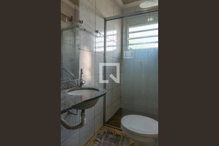Banheiro da Suíte de apartamento para alugar com 1 quarto, 48m² em Qe 40, Brasília
