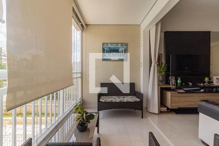 Varanda da Sala de apartamento à venda com 2 quartos, 65m² em Vila Suzana, São Paulo