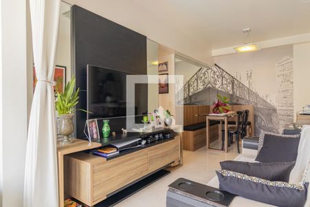 Sala de apartamento à venda com 2 quartos, 65m² em Vila Suzana, São Paulo