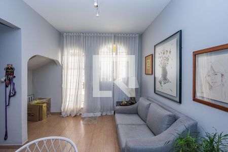 Sala de casa de condomínio para alugar com 2 quartos, 88m² em Alto Caiçaras, Belo Horizonte