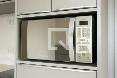 Cozinha - Microondas de kitnet/studio para alugar com 1 quarto, 31m² em Vila Zilda, São Paulo