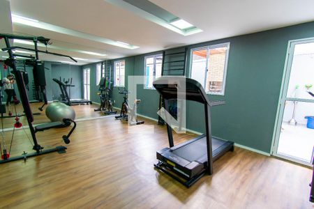 Apartamento para alugar com 28m², 1 quarto e sem vaga Apartamento para alugar com 28m², 1 quarto e sem vagaÁrea comum - Academia