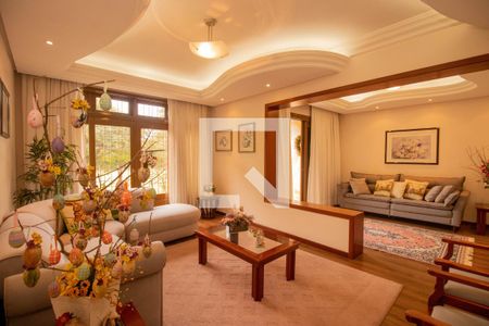 Sala de Estar de casa à venda com 4 quartos, 329m² em Jardim Itu, Porto Alegre