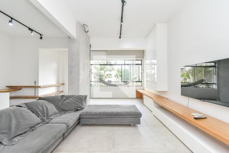 Sala de apartamento à venda com 1 quarto, 103m² em Higienópolis, São Paulo