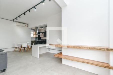 Sala de apartamento à venda com 1 quarto, 103m² em Higienópolis, São Paulo