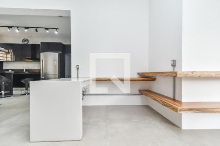 Sala de apartamento à venda com 1 quarto, 103m² em Higienópolis, São Paulo