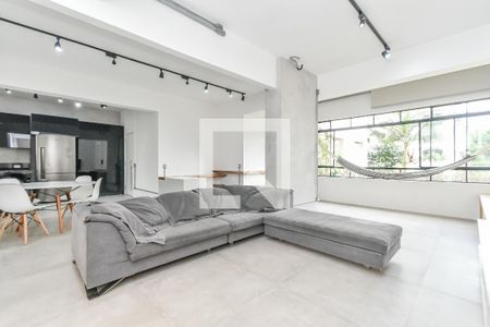 Sala de apartamento à venda com 1 quarto, 103m² em Higienópolis, São Paulo