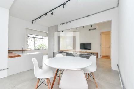 Sala de apartamento à venda com 1 quarto, 103m² em Higienópolis, São Paulo