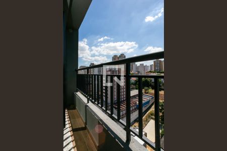 Studio - Varanda de kitnet/studio para alugar com 1 quarto, 25m² em Santana, São Paulo