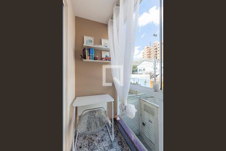Varanda da Suite de apartamento para alugar com 2 quartos, 70m² em Jardim Bela Vista, Santo André