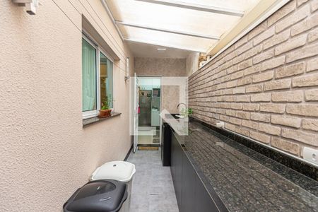 Área de Serviço de apartamento para alugar com 2 quartos, 70m² em Jardim Bela Vista, Santo André