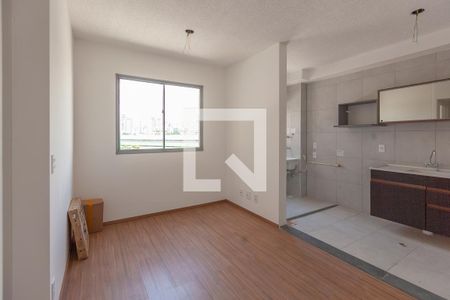 Sala/Cozinha de apartamento para alugar com 1 quarto, 32m² em Várzea da Barra Funda, São Paulo