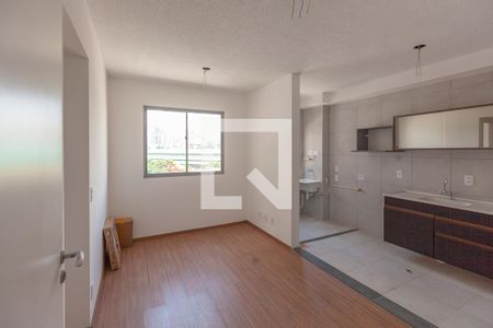 Sala/Cozinha de apartamento para alugar com 1 quarto, 32m² em Várzea da Barra Funda, São Paulo
