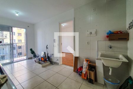 Cozinha Sala Serviço de apartamento para alugar com 1 quarto, 28m² em Mooca, São Paulo