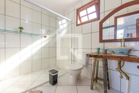 Casa para alugar com 75m², 2 quartos e 1 vagaBanheiro da suíe