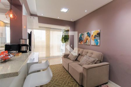 Sala de apartamento à venda com 1 quarto, 42m² em Brás, São Paulo