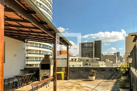 Studio à venda com 32m², 1 quarto e sem vagaChurrasqueira