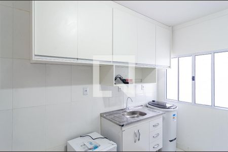 Cozinha de kitnet/studio à venda com 1 quarto, 18m² em Jardim Oriental, São Paulo