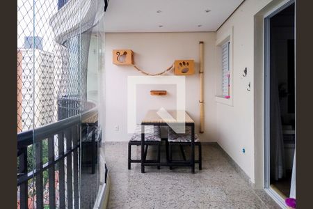 Varanda da Sala de apartamento à venda com 3 quartos, 130m² em Santa Teresinha, São Paulo